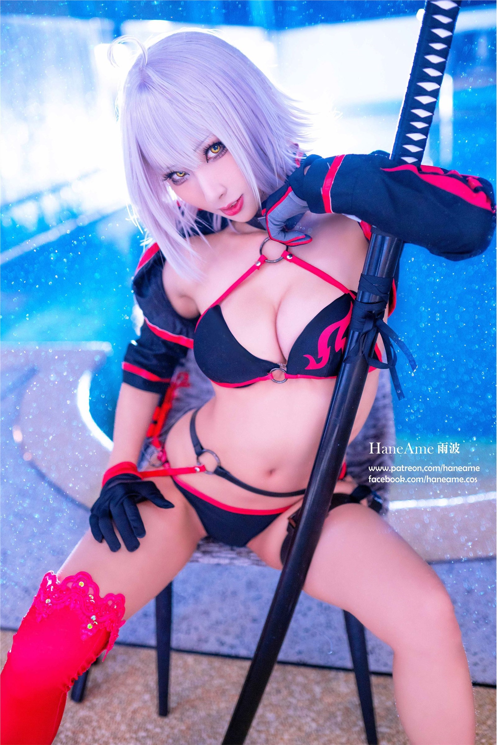 雨波_HaneAme - NO.018 Fate series Jeane Alter rider(9)